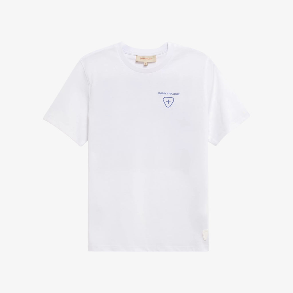T-shirt Print Leonce Fluidity Mixte Blanc