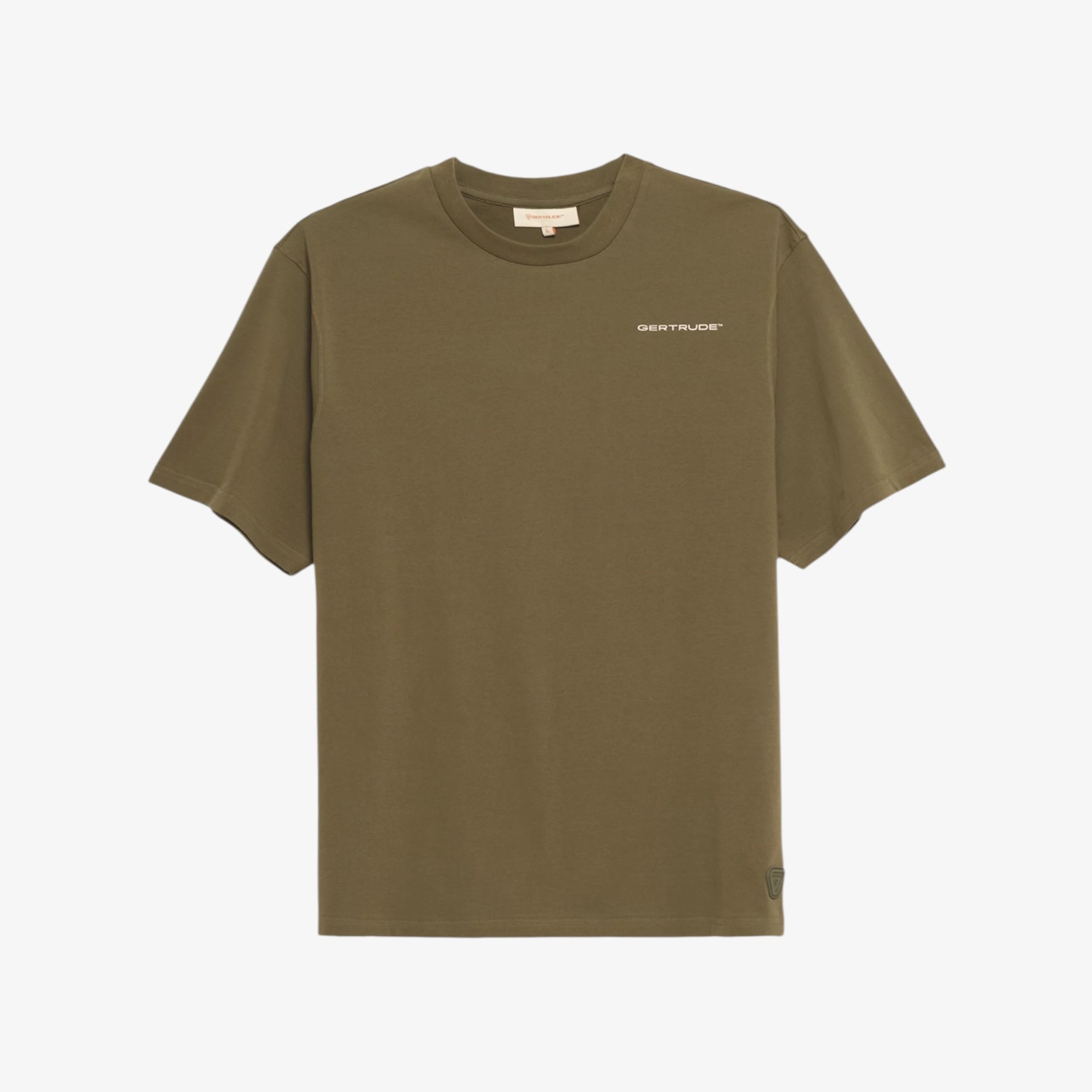 T-shirt Print Spot Leonce Mixte Khaki