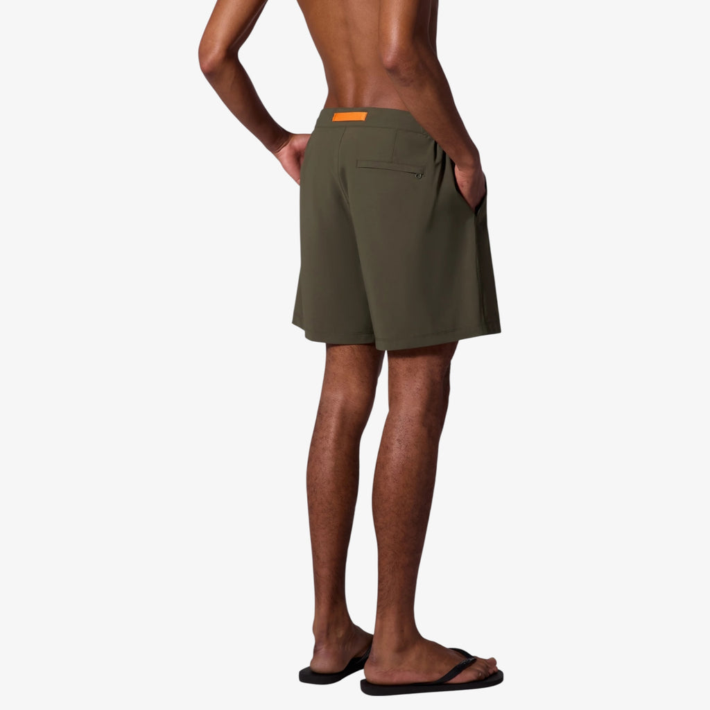 Short de bain Stretch Jean Khaki