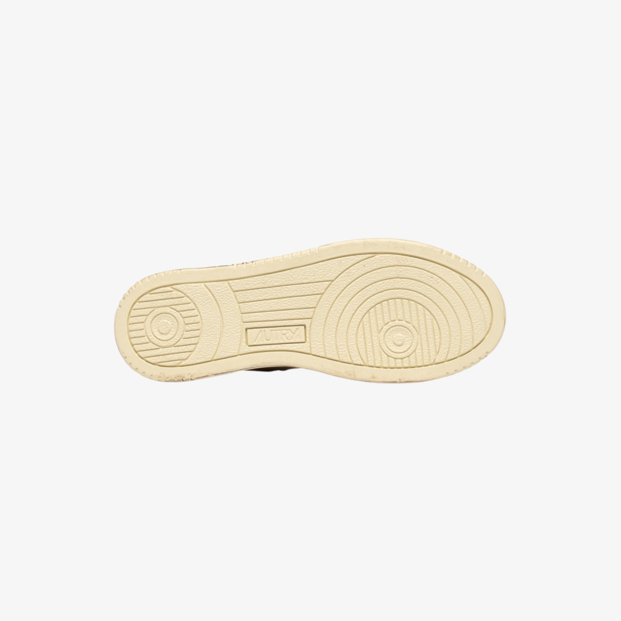 Baskets Medalist low en cuir et daim blanc et argent