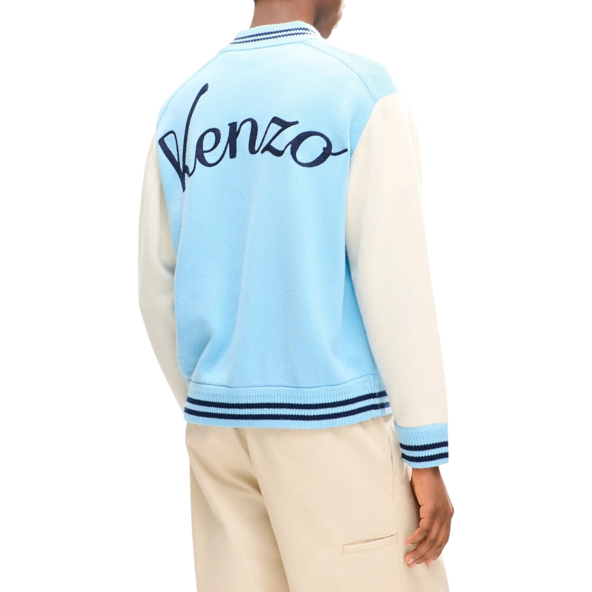 Cardigan Kenzo varsity en laine