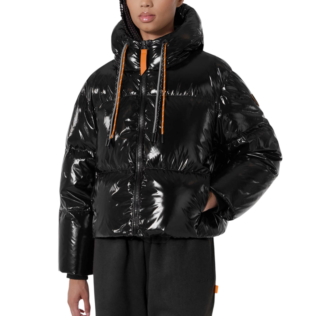 Doudoune LINDSAYBR coupe courte trapèze Black