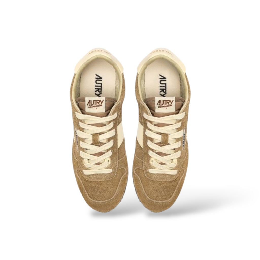 Baskets Windspin en daim sable