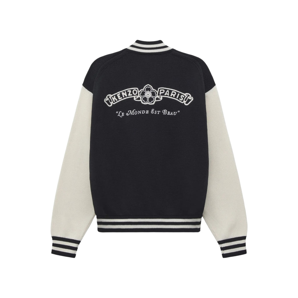 Cardigan varsity « Kenzo Paris emblem » en coton