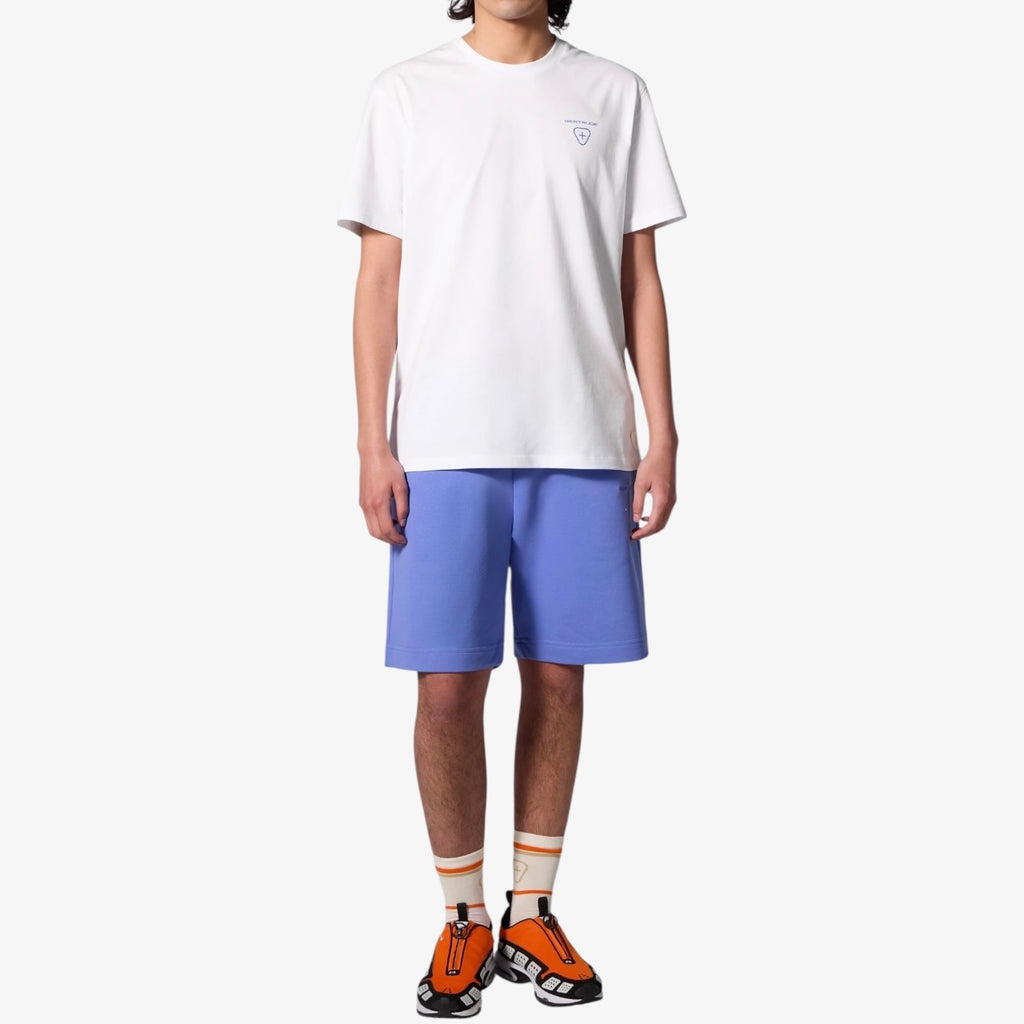 T-shirt Print Leonce Fluidity Mixte Blanc