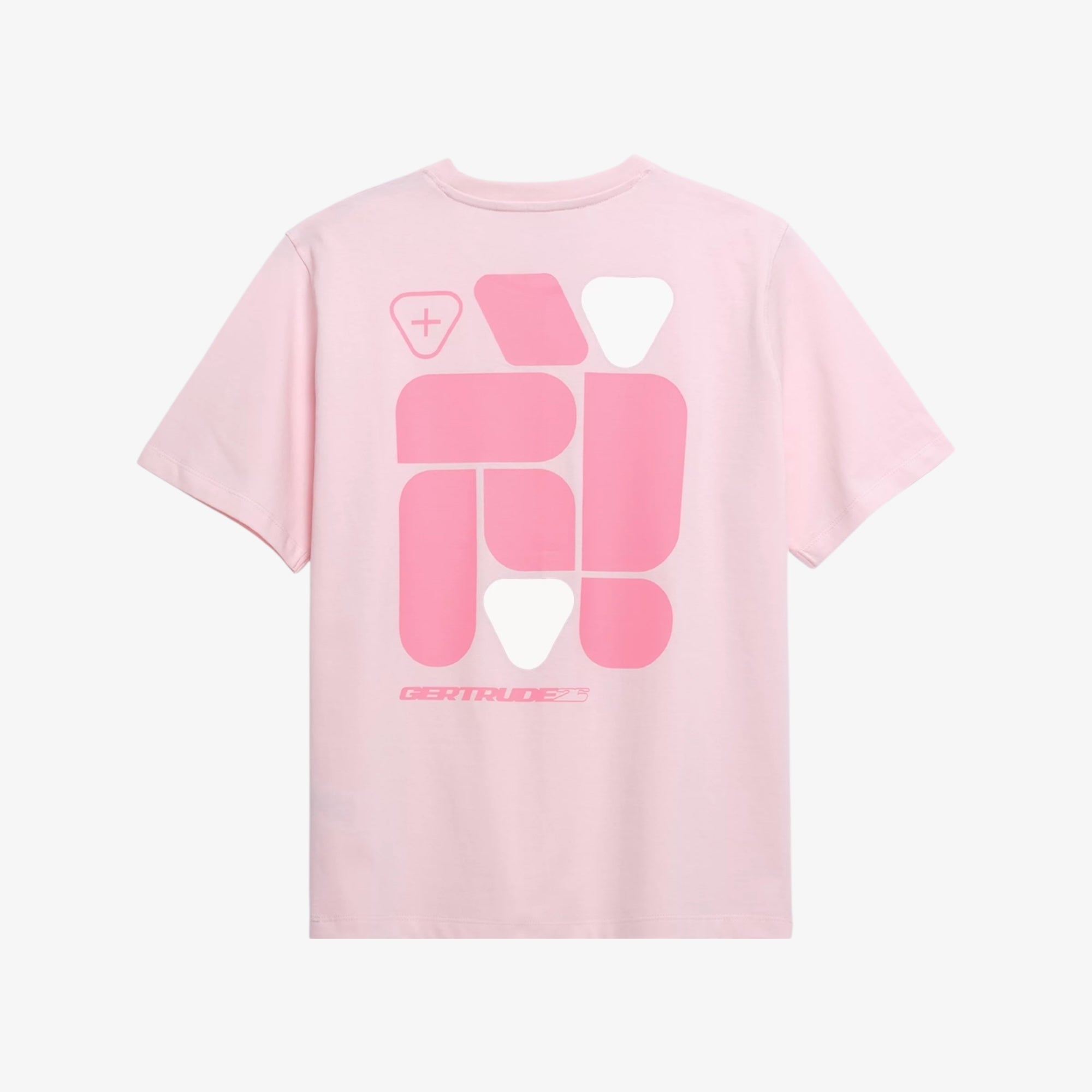 T-shirt Print Geometry Leonce Mixte Blush