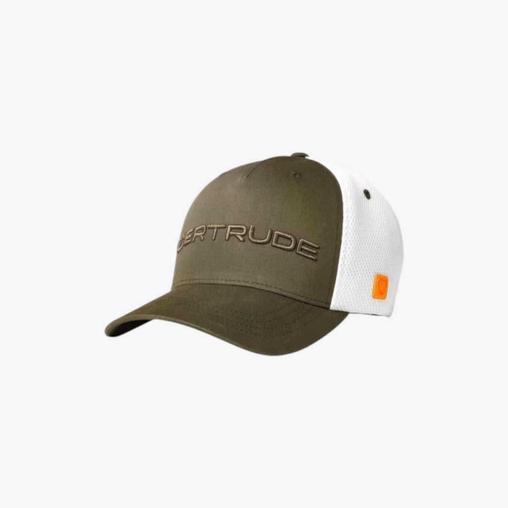 Casquette Trucker Broderie Benja Mixte Khaki