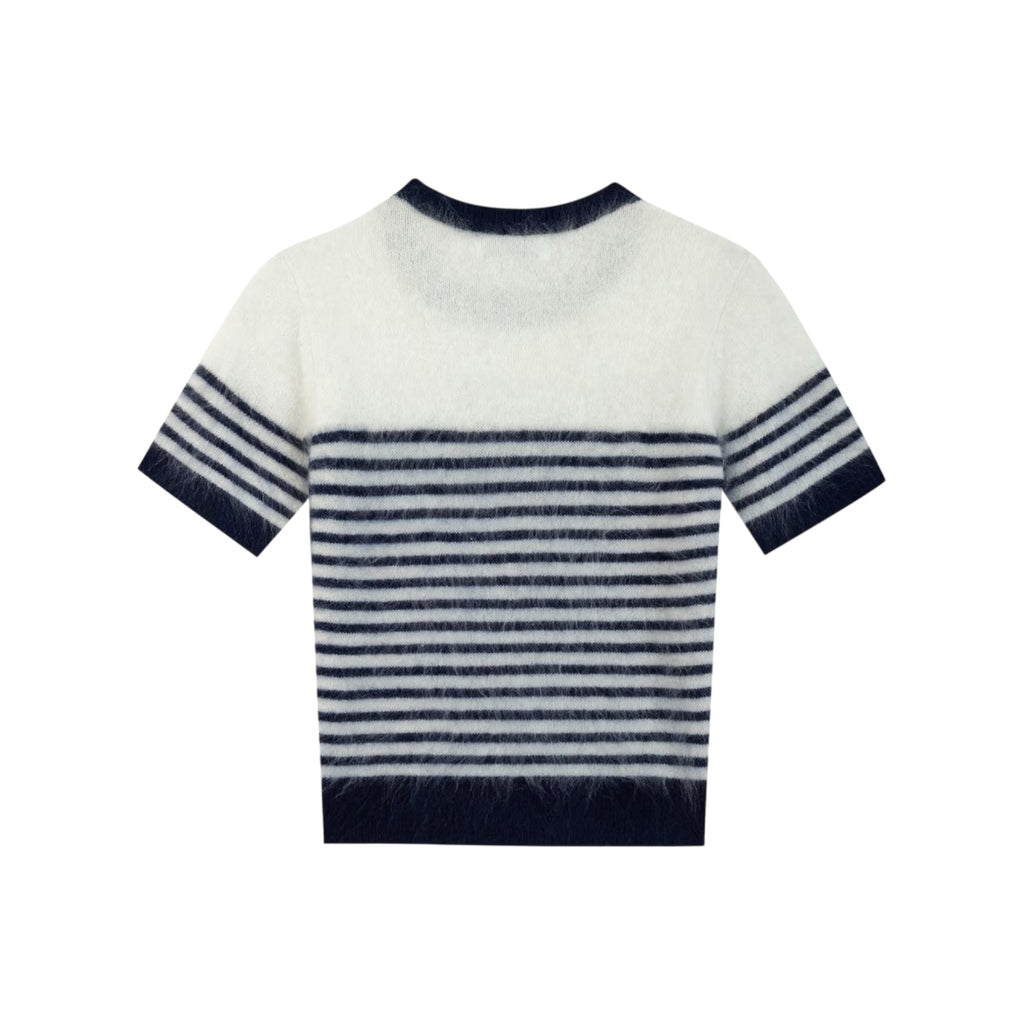 Pull gravilliers patch cœur, laine et cachemire