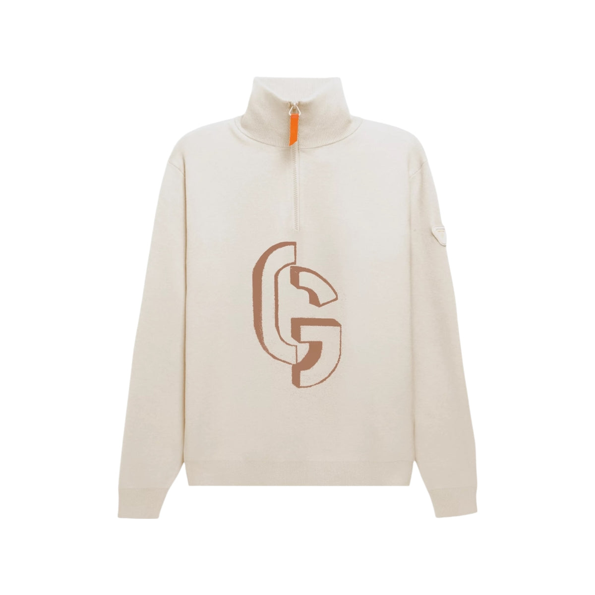 Pull col camionneur Lewis Crème