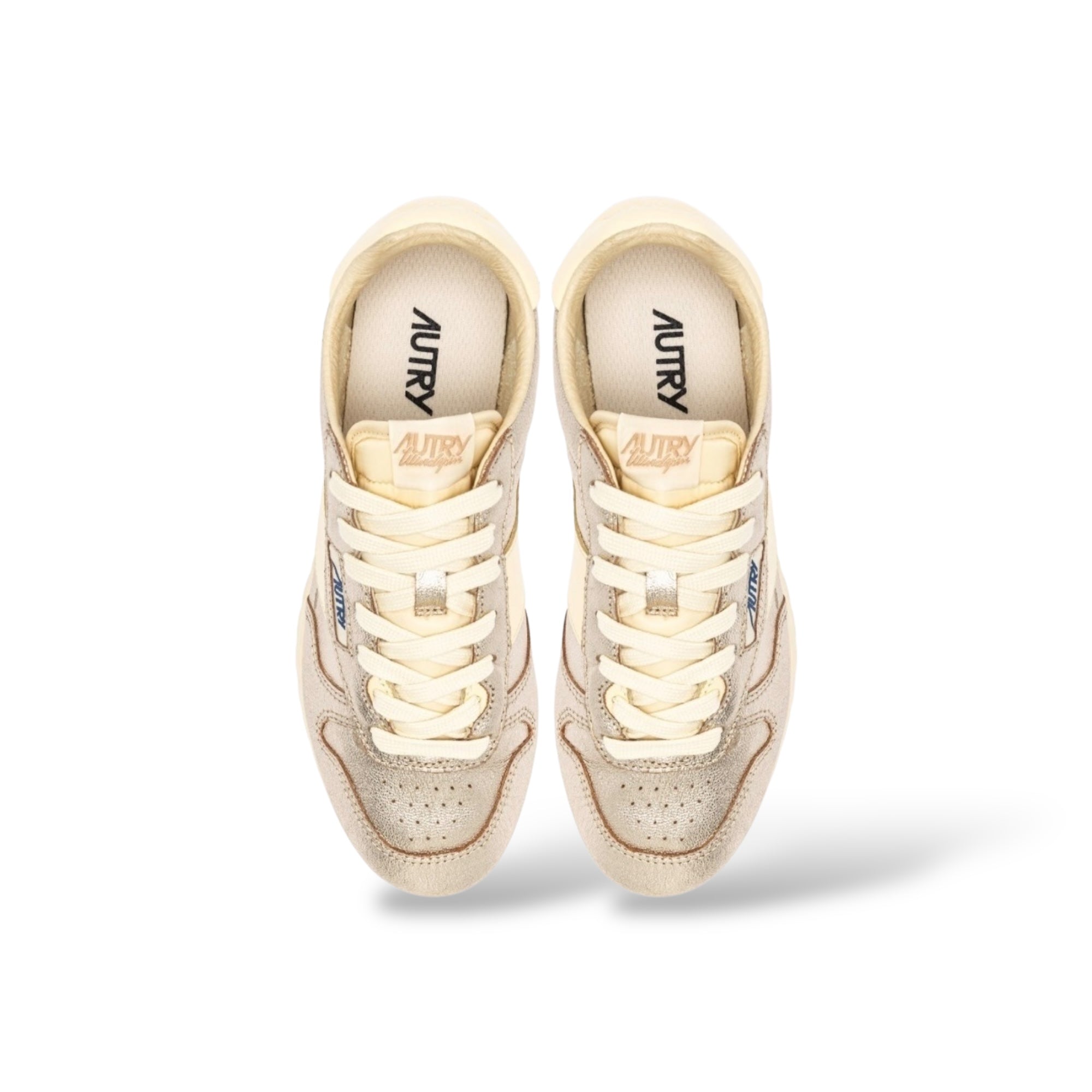 Baskets Windspin en daim et cuir platine et rutabaga