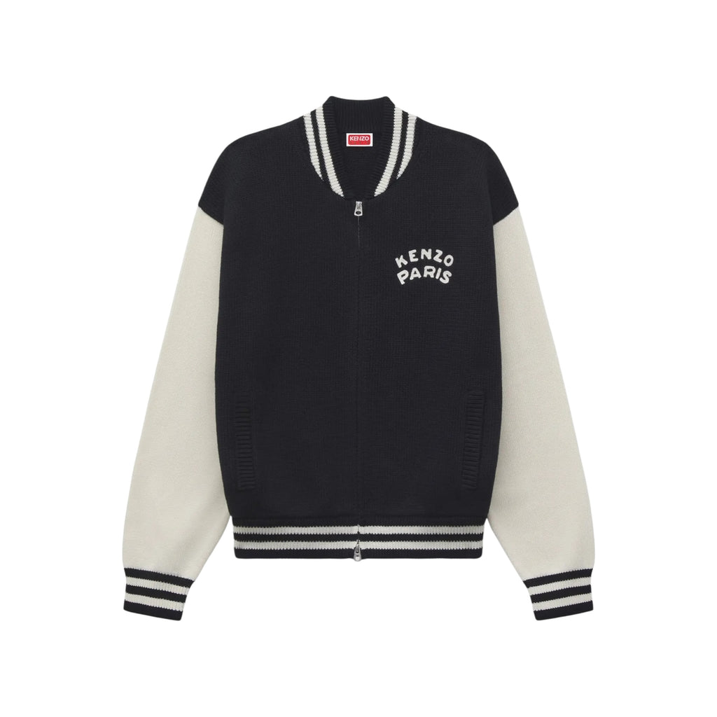 Cardigan varsity « Kenzo Paris emblem » en coton