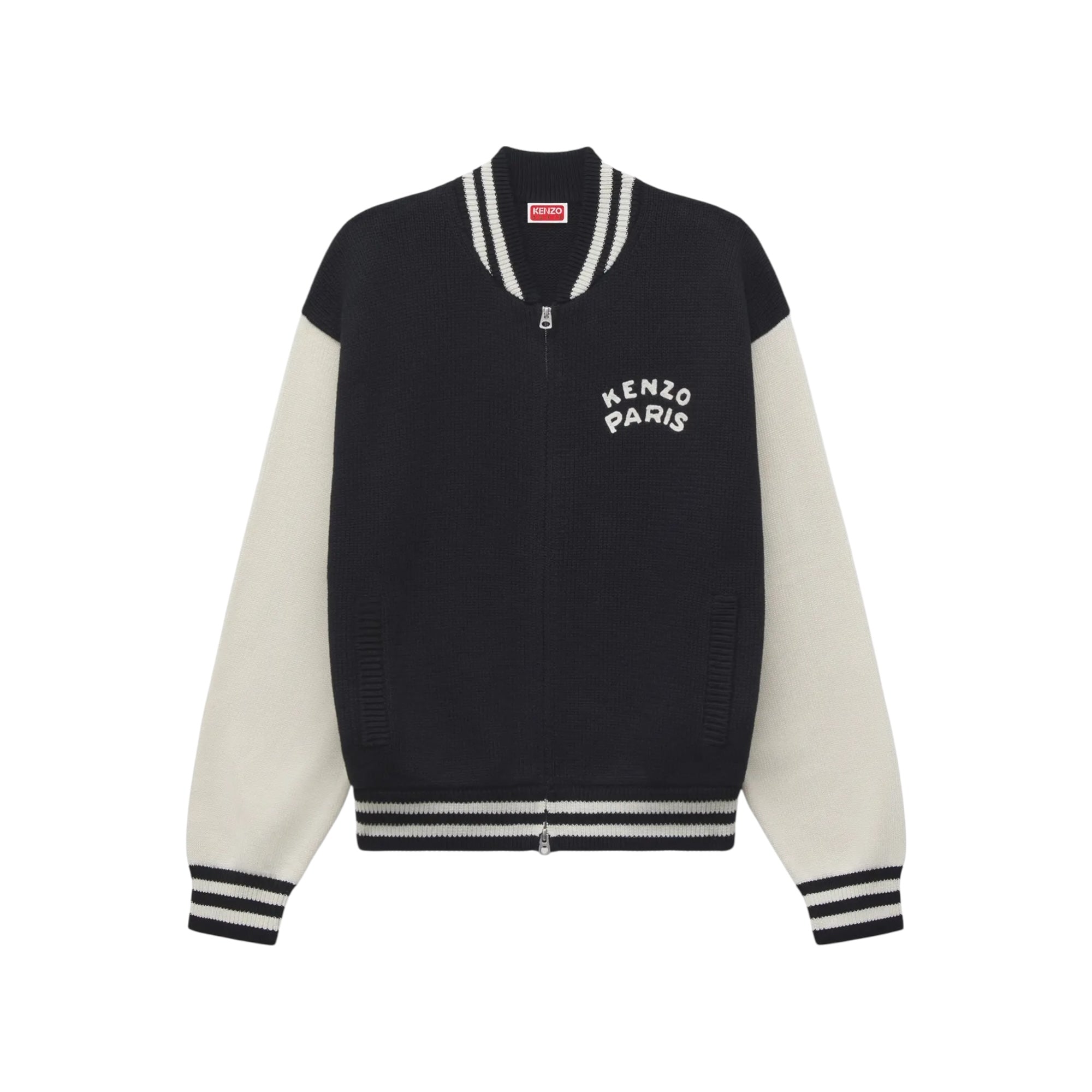 Cardigan varsity « Kenzo Paris emblem » en coton
