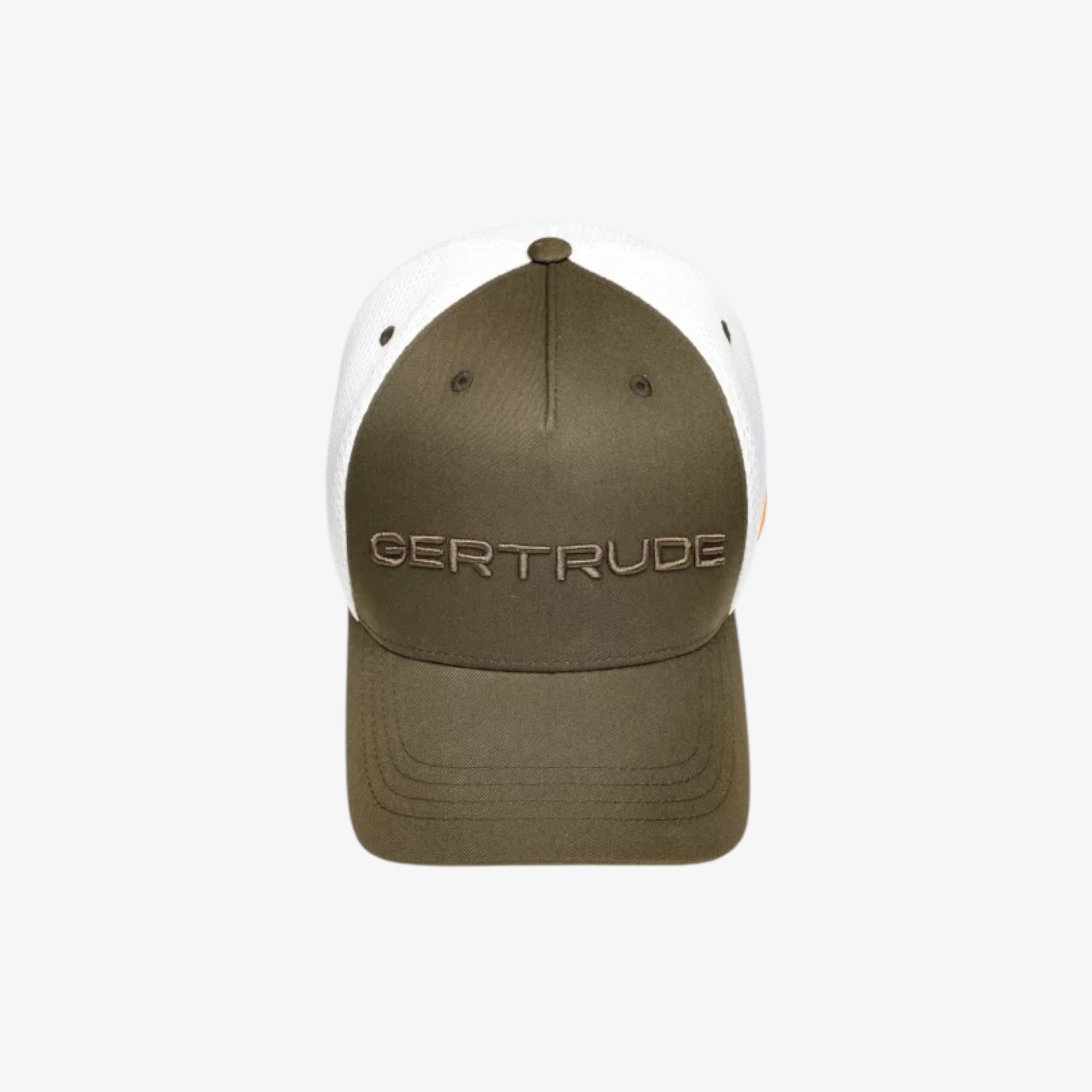 Casquette Trucker Broderie Benja Mixte Khaki