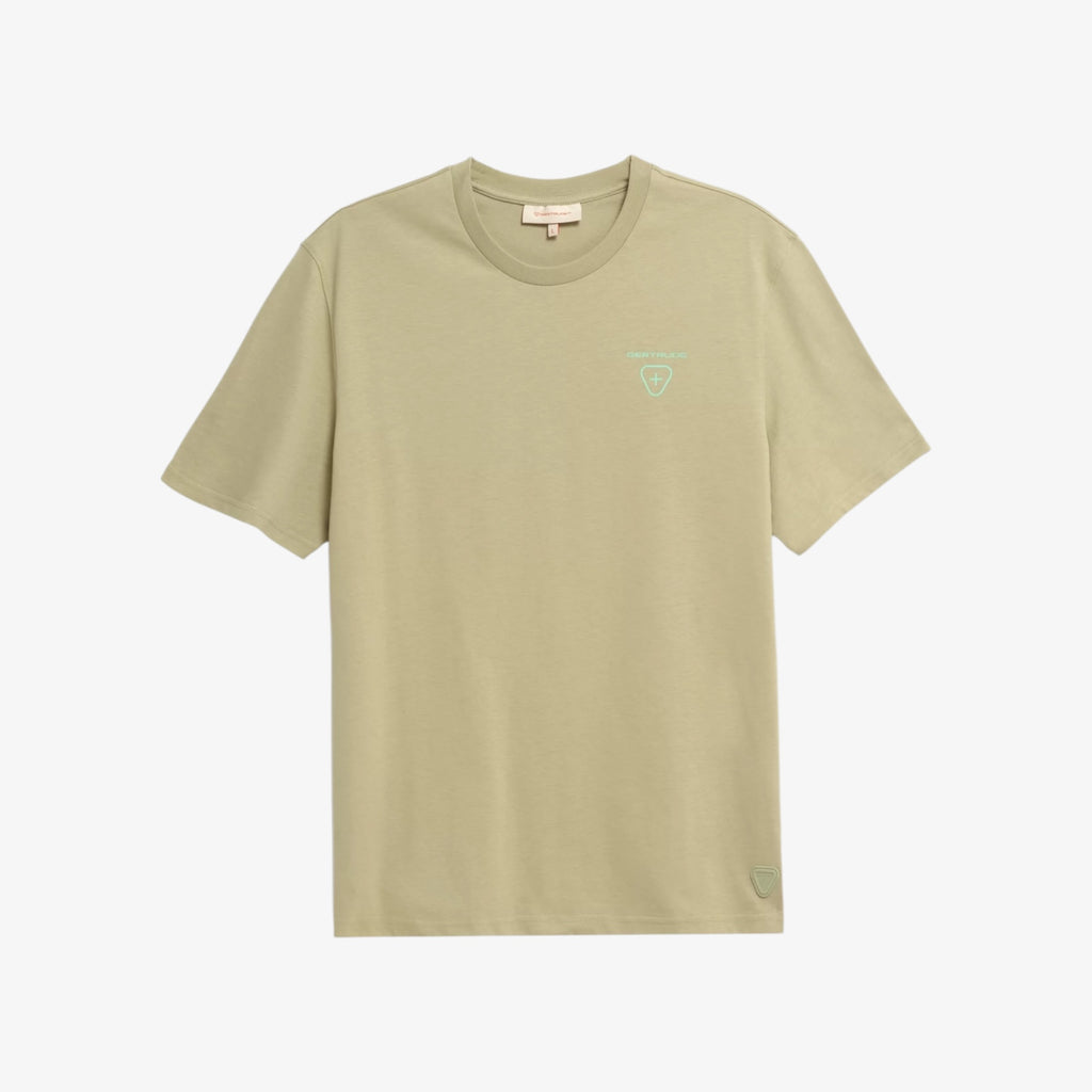 T-shirt Print Leonce Fluidity Mixte Granite