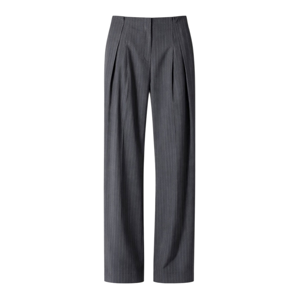 Pantalon de tailleur à rayures
