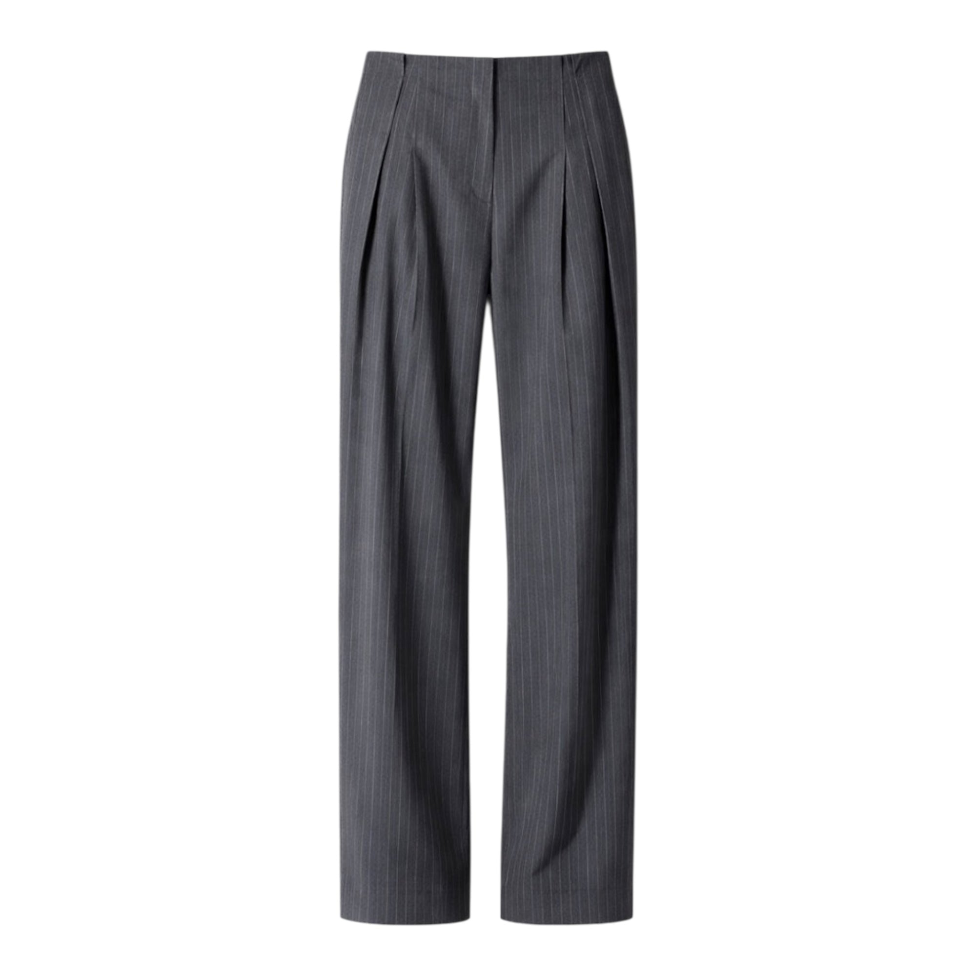 Pantalon de tailleur à rayures