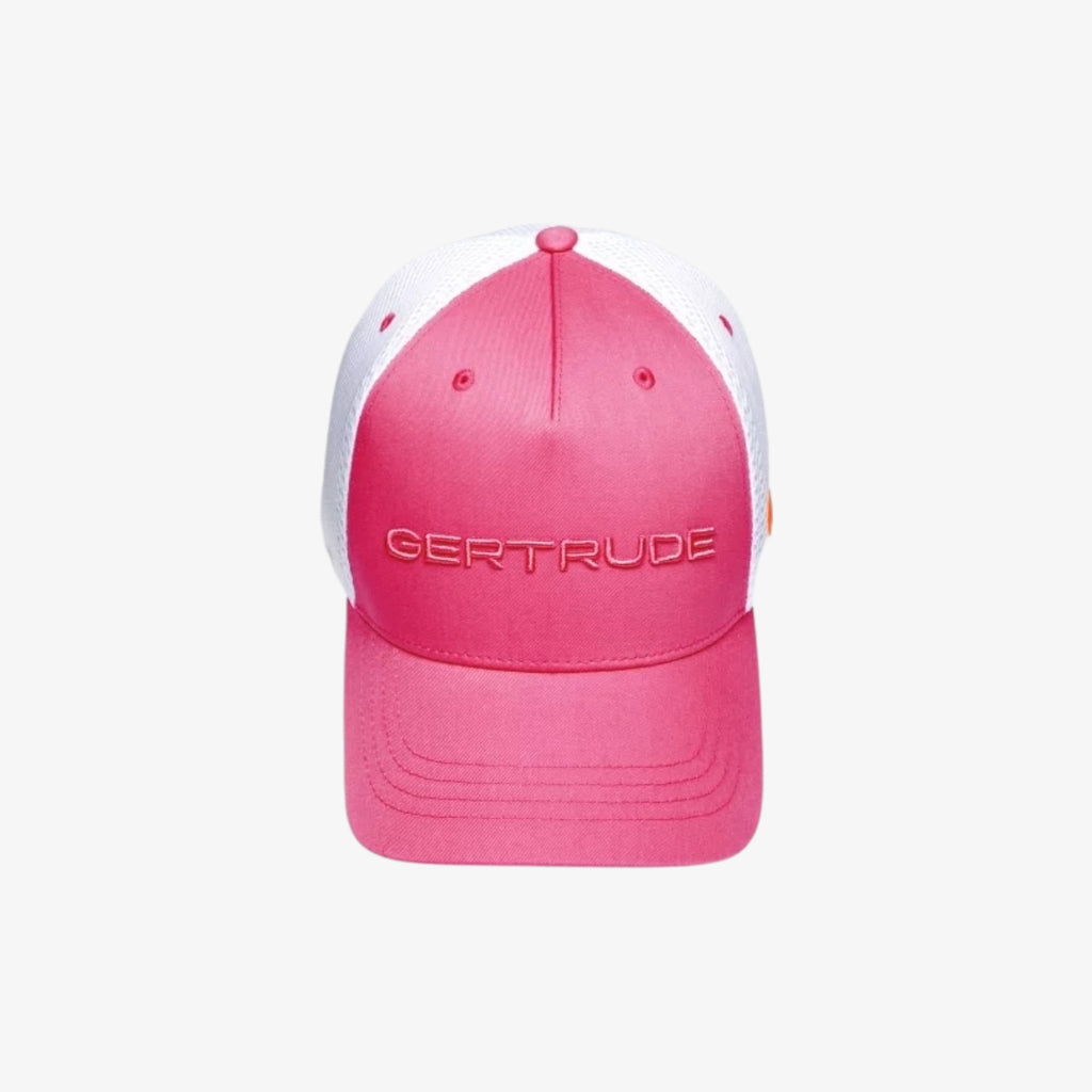 Casquette Trucker Broderie Benja Mixte Rose