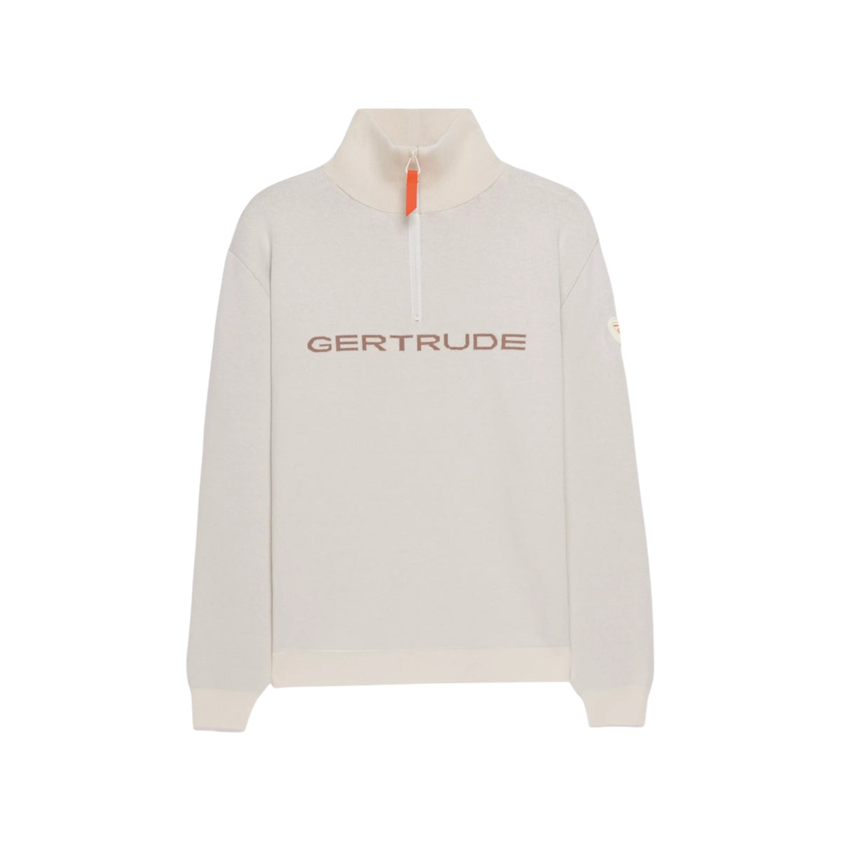Pull LEWISGER col camionneur zippé Crème