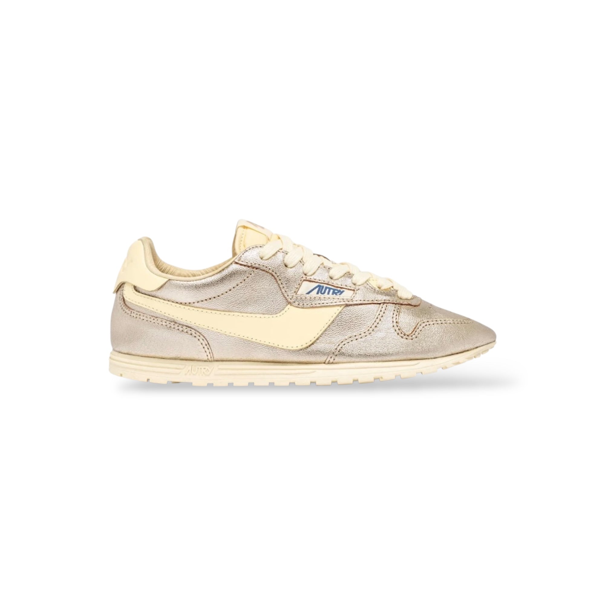 Baskets Windspin en daim et cuir platine et rutabaga