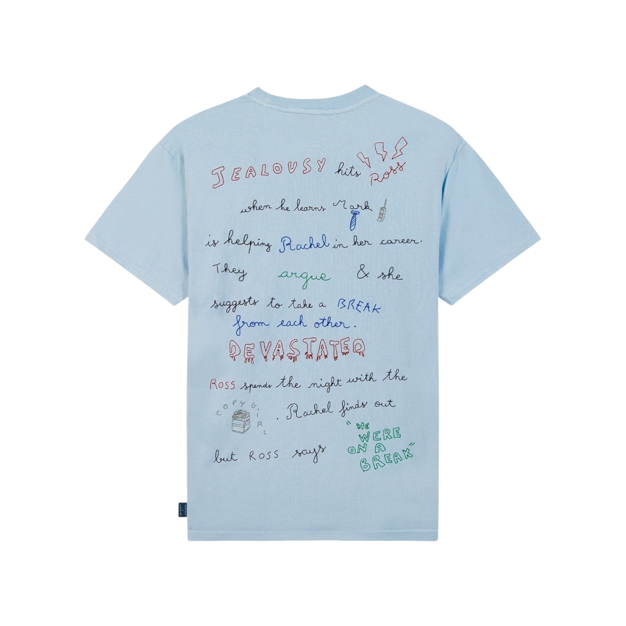 Tee shirt patureau FRIENDS X MLB