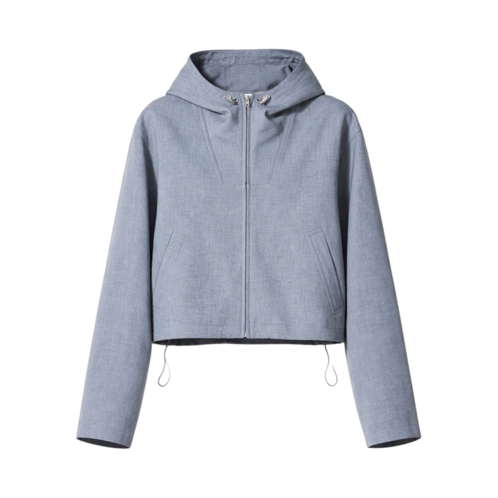 Veste courte à capuche