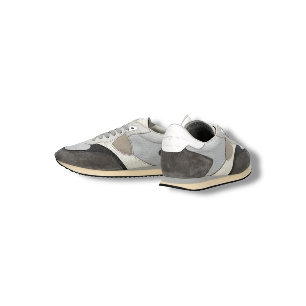 Baskets Blville, Gris Anthracite et Blanc