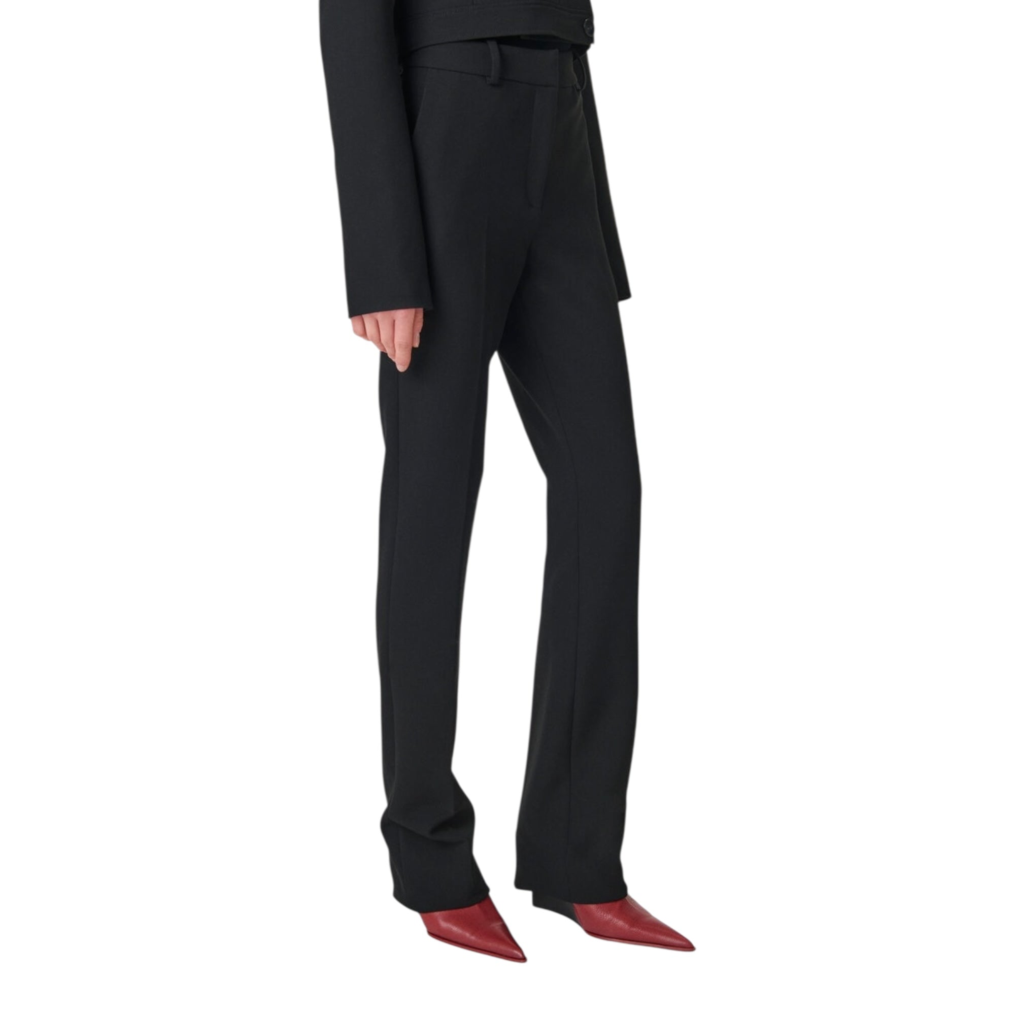 Pantalon de tailleur droit