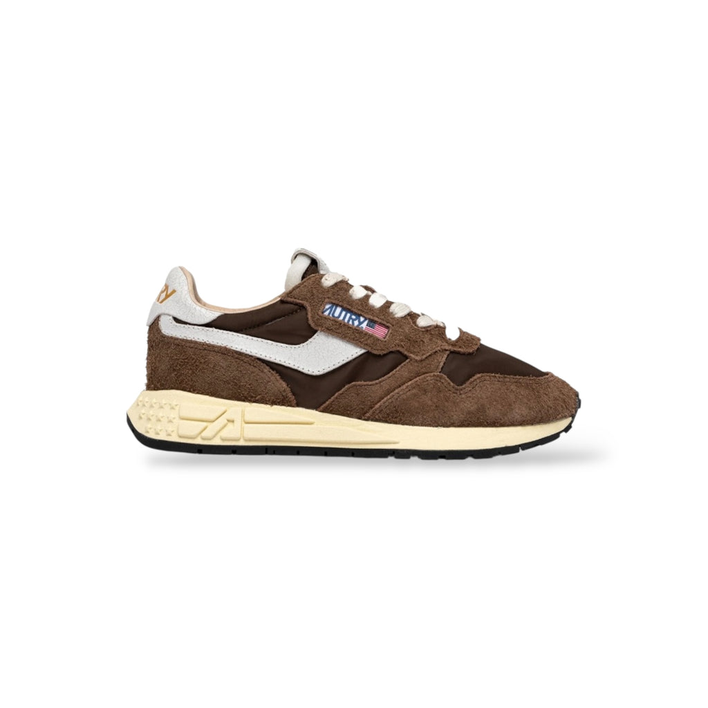 Baskets Reelwind low en nylon daim et tundra