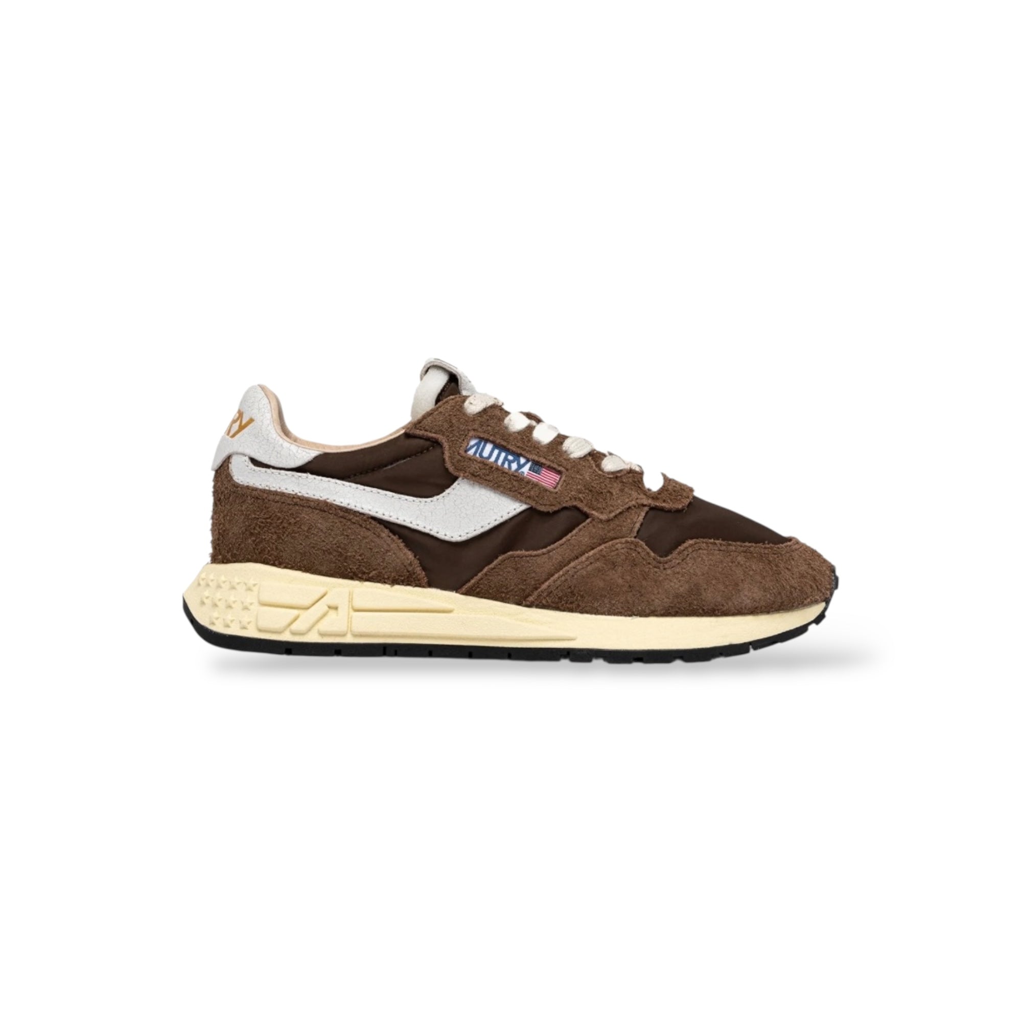 Baskets Reelwind low en nylon daim et tundra