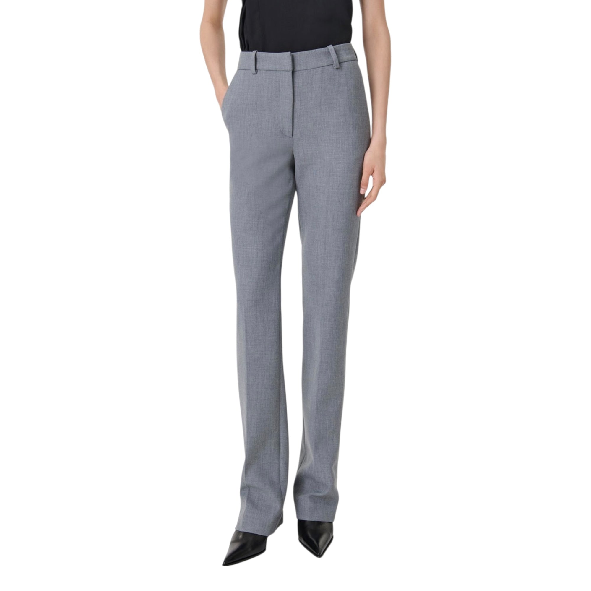 Pantalon de tailleur droit